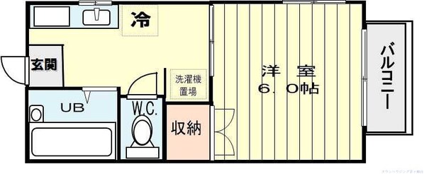 コンフォート湘南の物件間取画像
